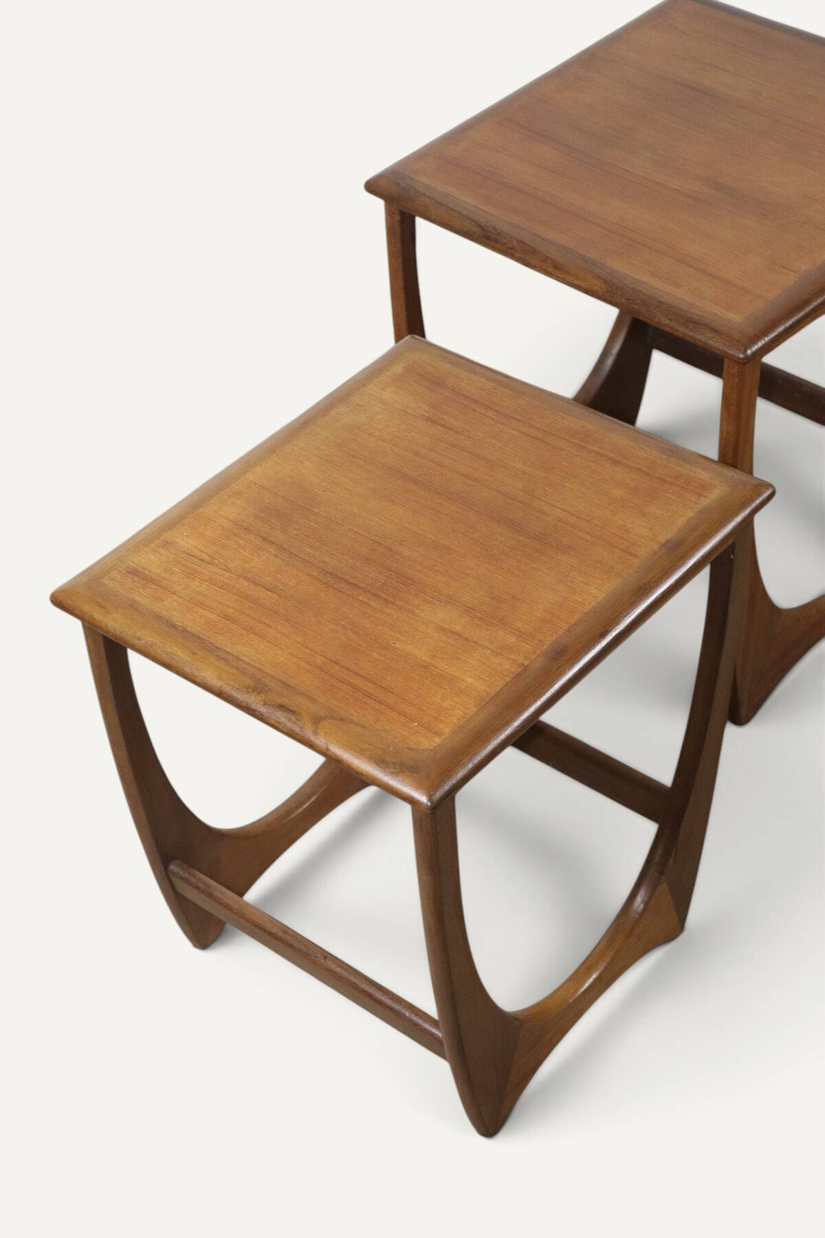 G-Plan teak nesting tables, 1960s.