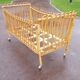 Children's rattan bed 1950