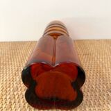 Amber carafe from Empoli from the 1960s - Quatrefoil
