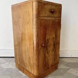 Art deco bedside table with drawer