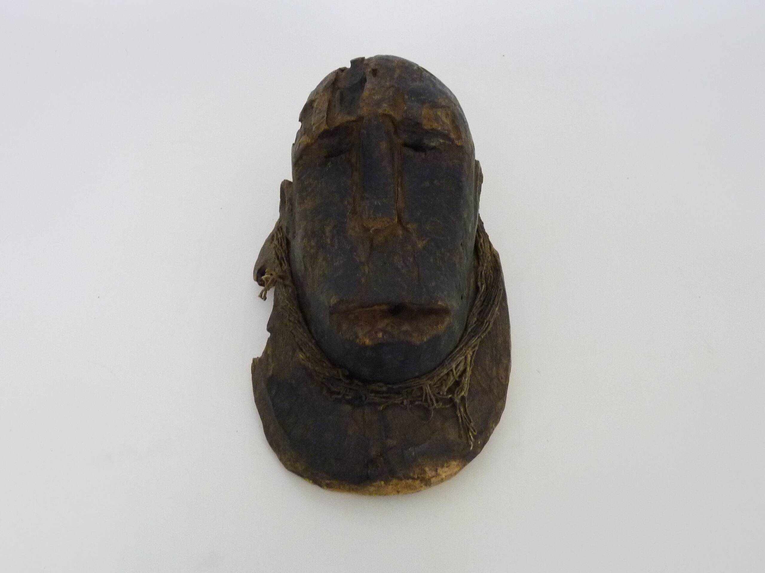 Old Dogon mask from Mali in wood. African mask. Early 20th century