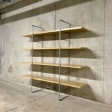 Enetri shelving system vintage oak Niels Gammelgaard for Ikea