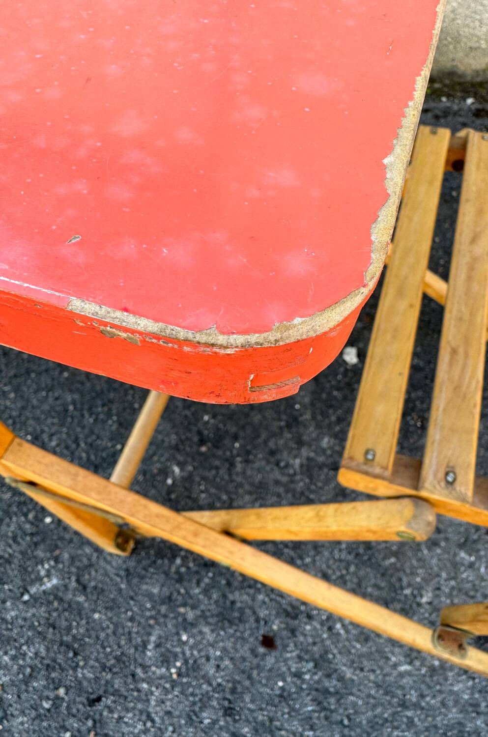Plideal folding school desk, 1960s