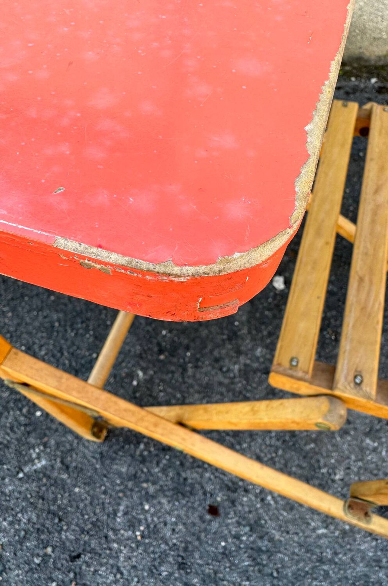 Bureau d’écolier pliable Plideal, années 1960