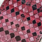 Red Boujad Moroccan rug - 355 x 128 cm