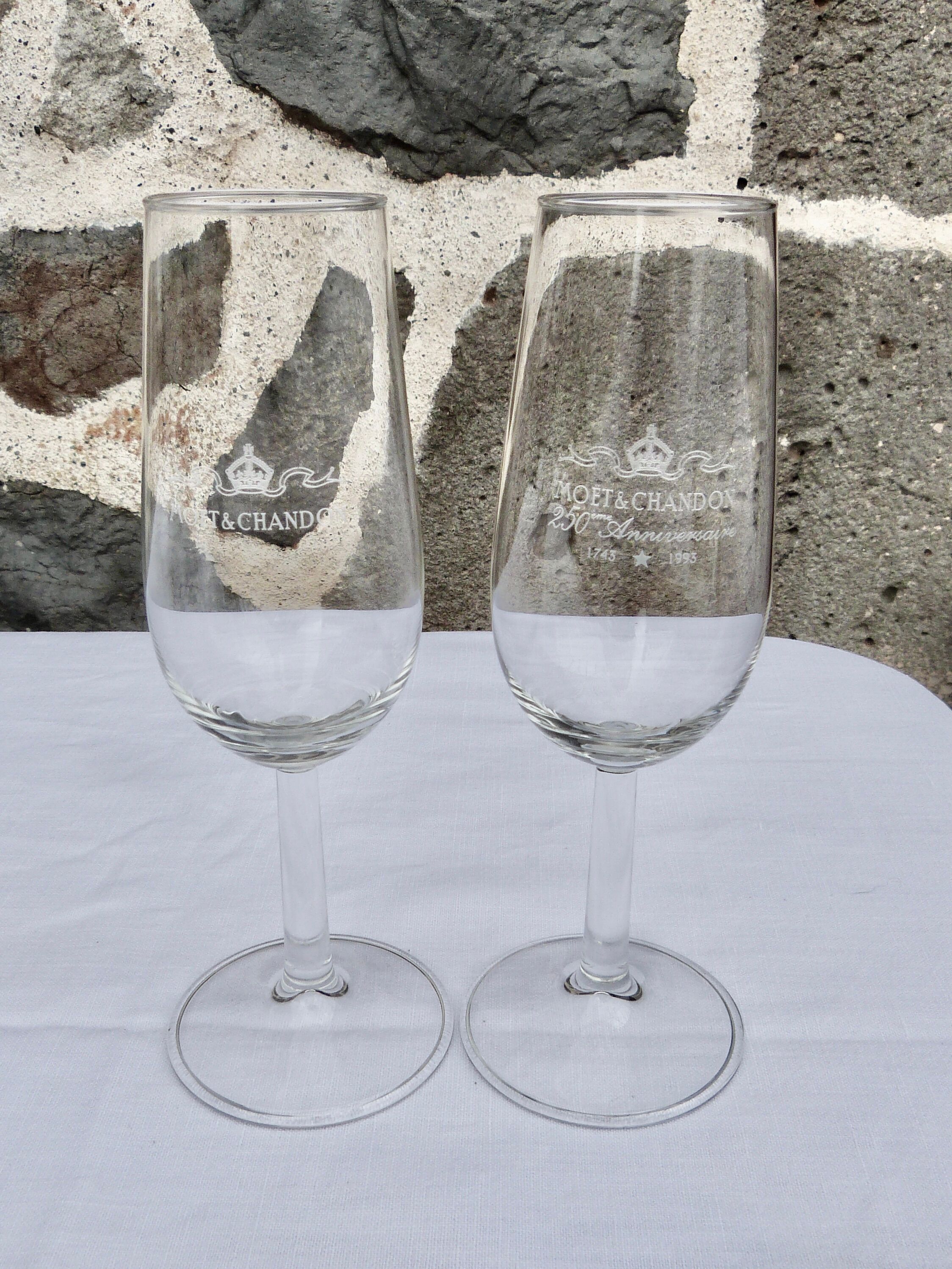 Set of 10 champagne flutes Moët & Chandon
