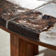 Table basse en palissandre par ole bjørn krüger