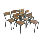 8 chairs mullca