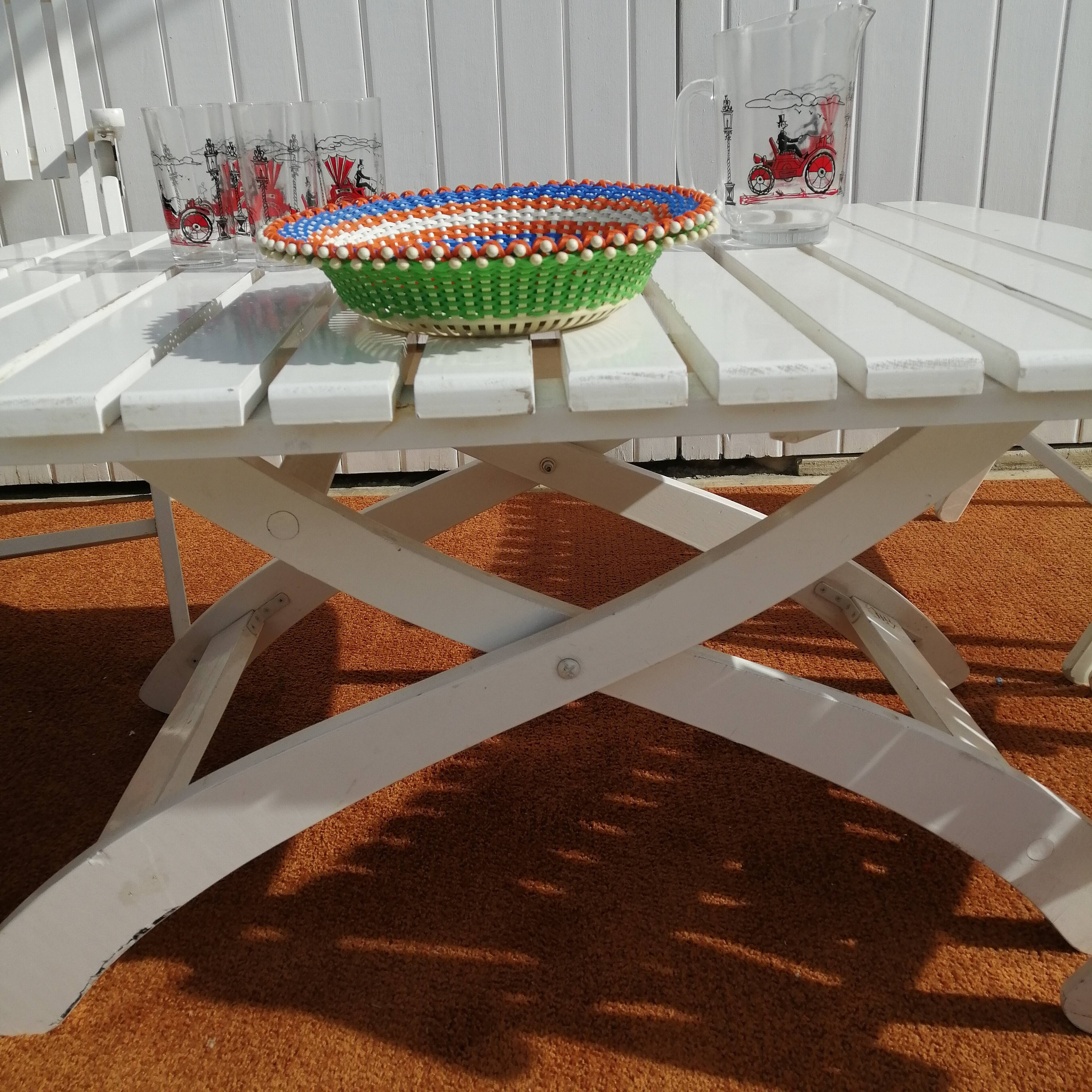 Garden furniture from the 60s "Mobilier de France"