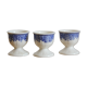 3 coquetiers in earthenware "Burgenland" Villeroy and Vintage Boch
