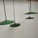 Set of antique lamps