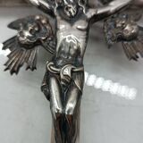 Christ Avec Croix - Argent Italie 19ème Siècle