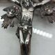 Christ Avec Croix - Argent Italie 19ème Siècle