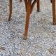 Set of 6 Baumann bistro chairs from the 50s stamp with iron