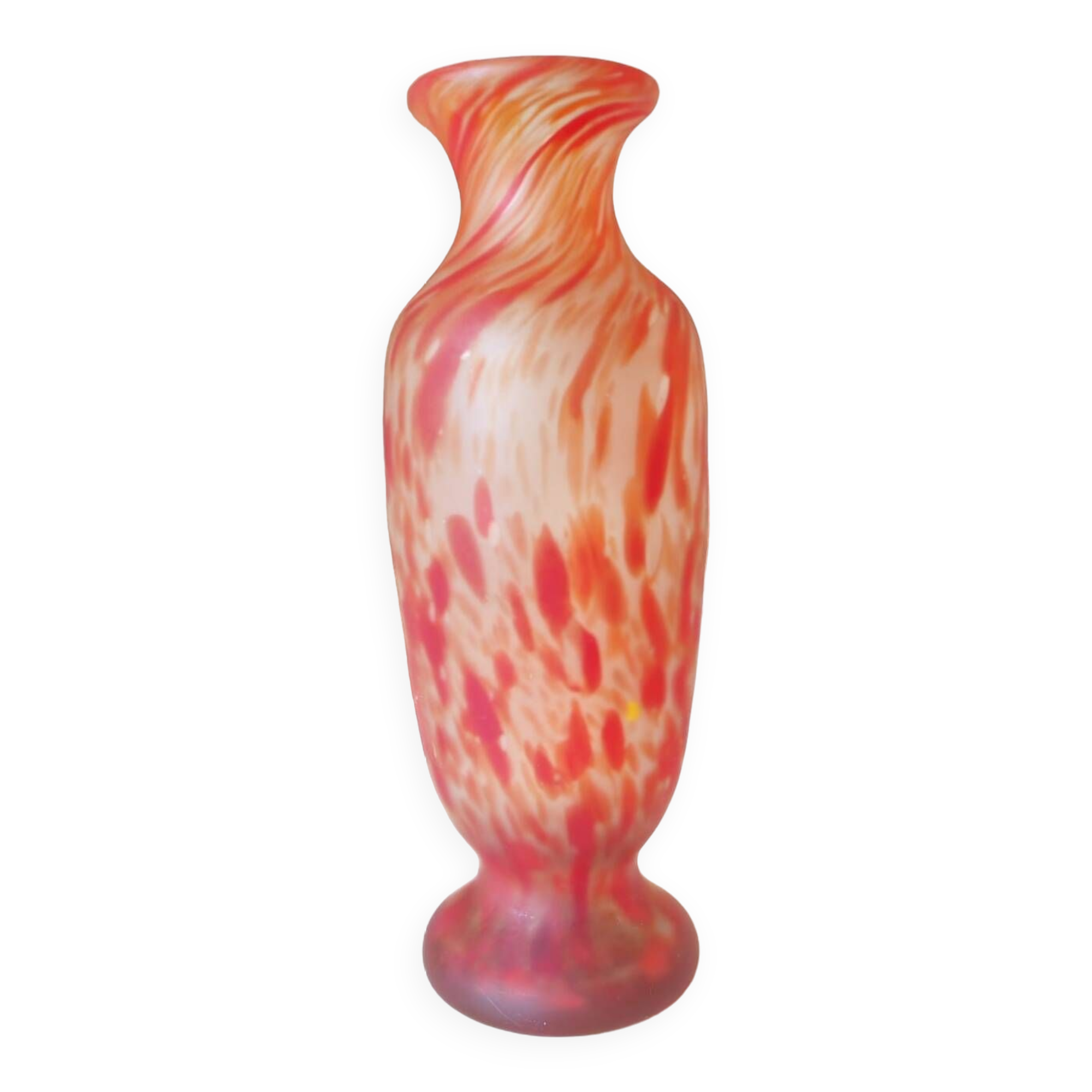 Glass paste vase