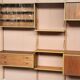 PS System wall unit by Preben Sørensen for Randers Møbelfabrik