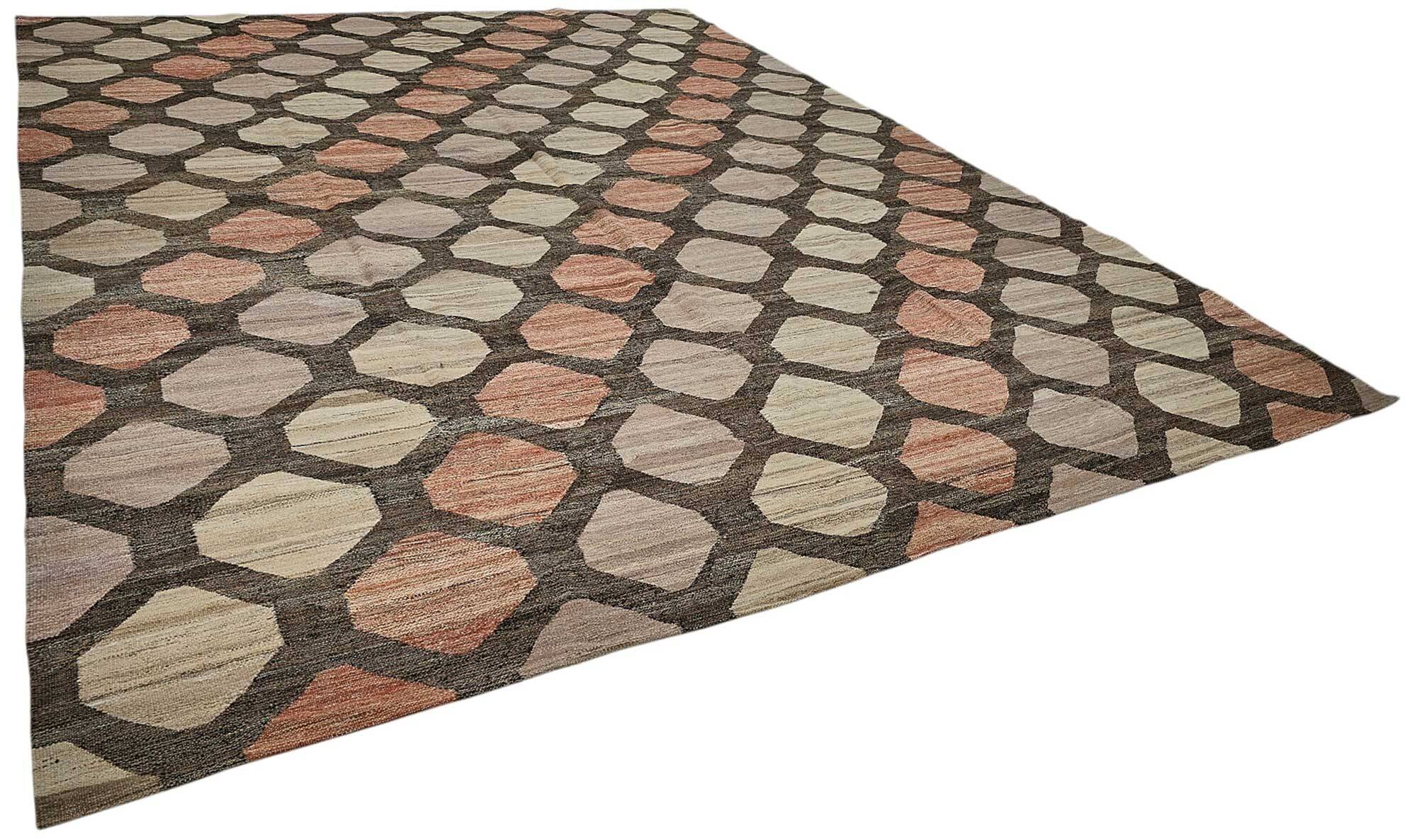 Contemporary Tribal Decorative Kilim 355 cm x 448 cm