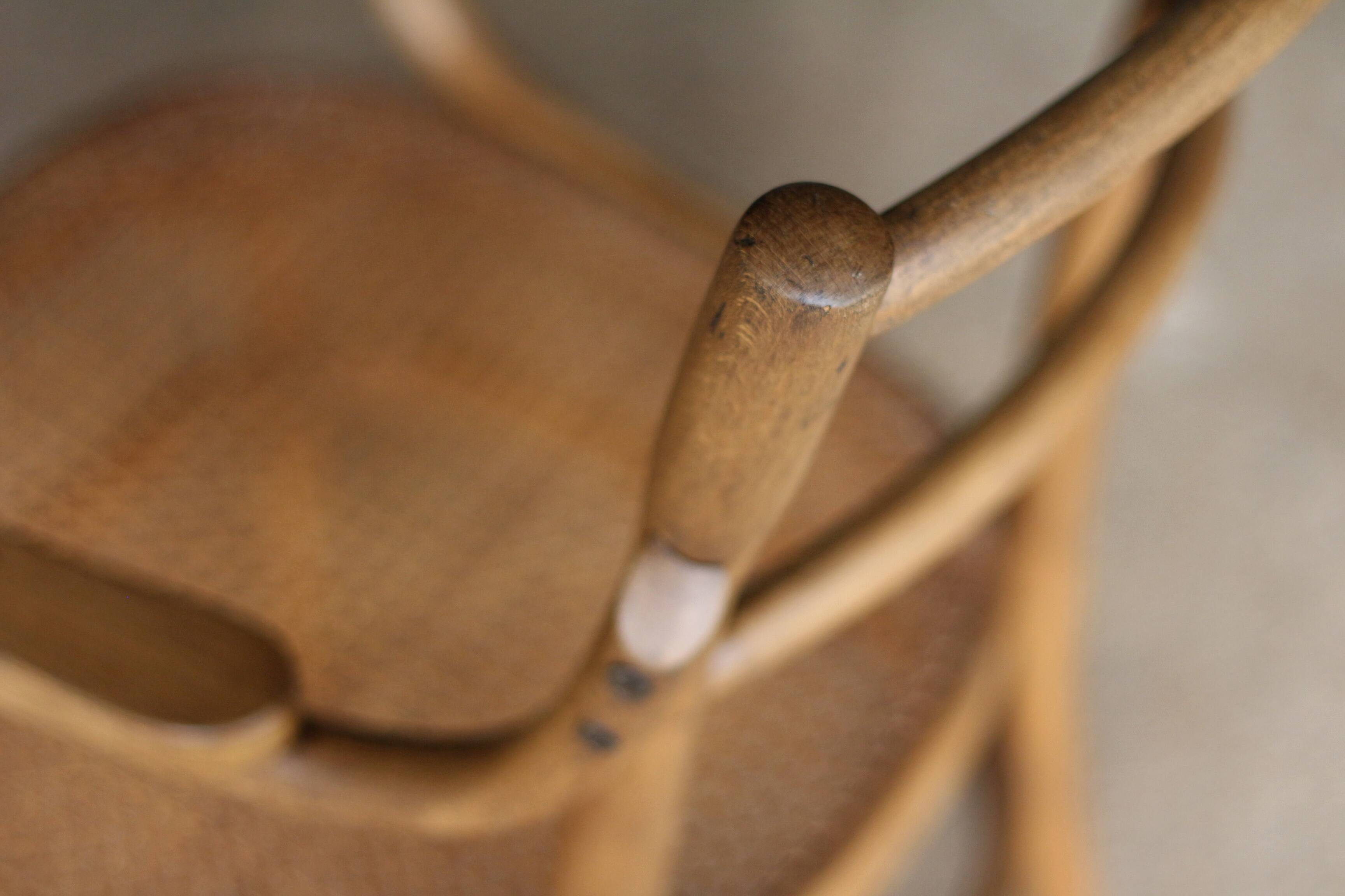 fauteuil en bois courbé  (Cambier ou Carton) vers 1900.