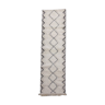 Carpet corridor berber diamond white and black 80x290 cm
