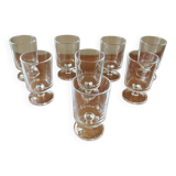 Suite de 8 verres à pied vintage