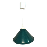 Vintage colored metal pendant light
