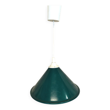 Vintage colored metal pendant light