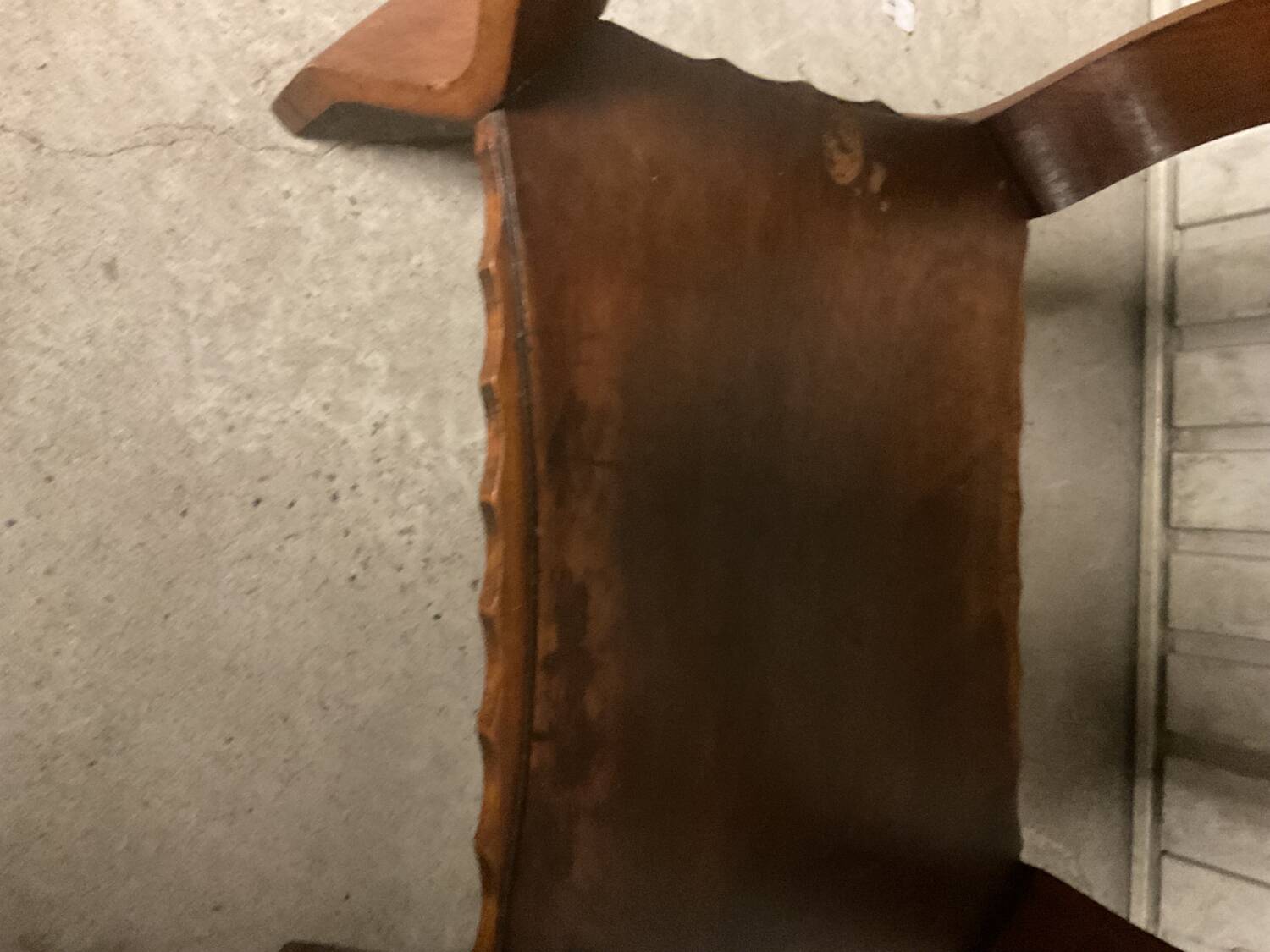 Art deco wooden console