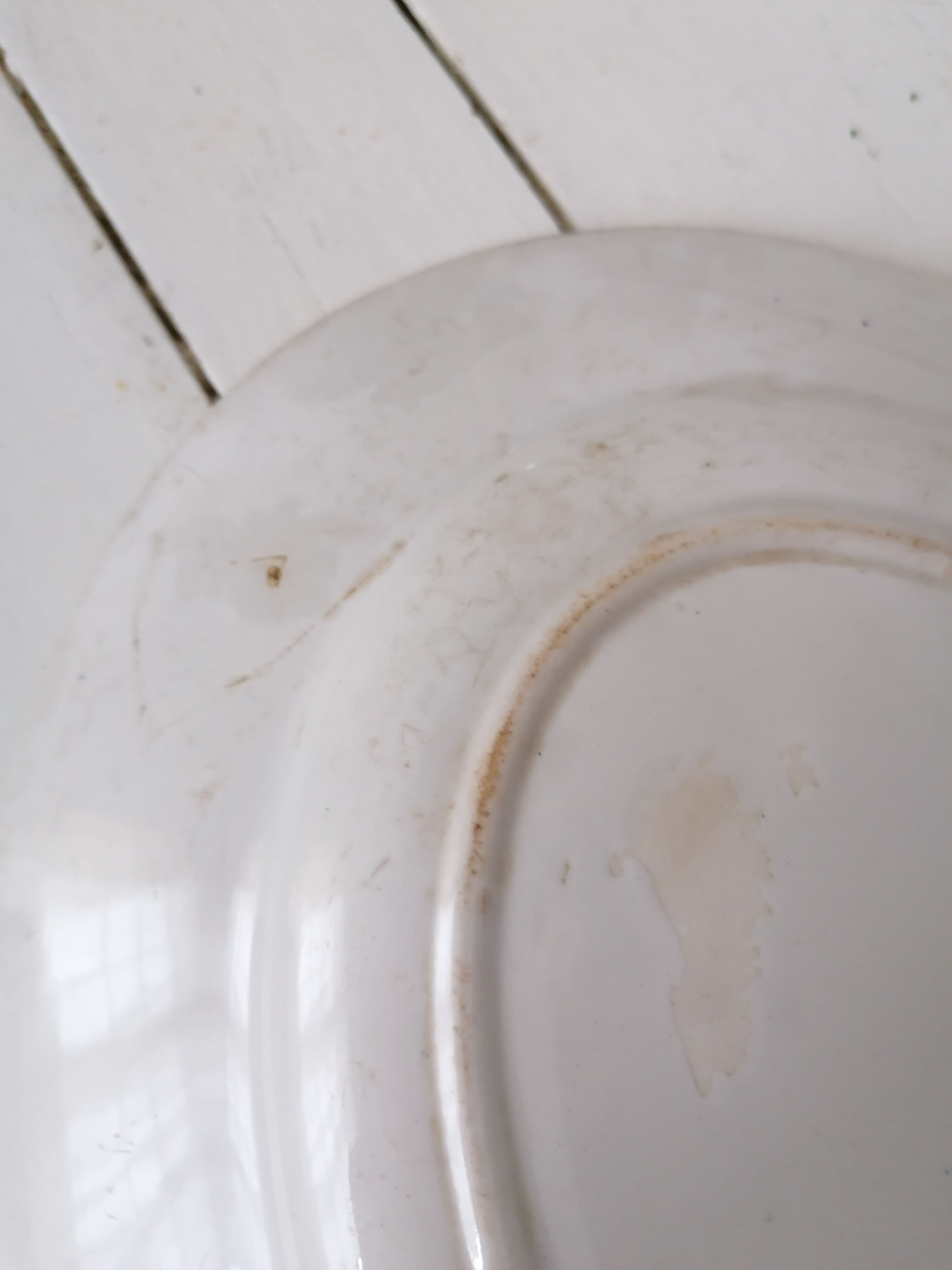 Creil and Montereau oval plate