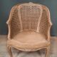 Louis XV style canned armchair