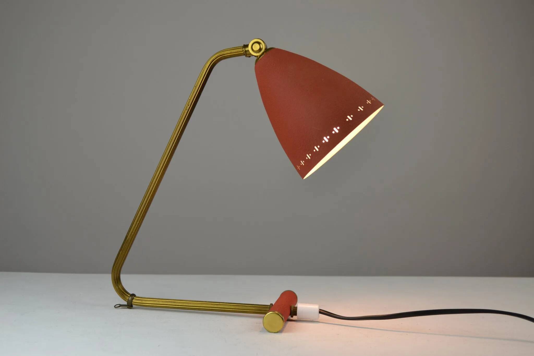 EWÅ Värnamo Nr B261B Table or Wall Lamp, Sweden, 1950s