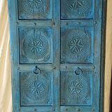 Old wooden door