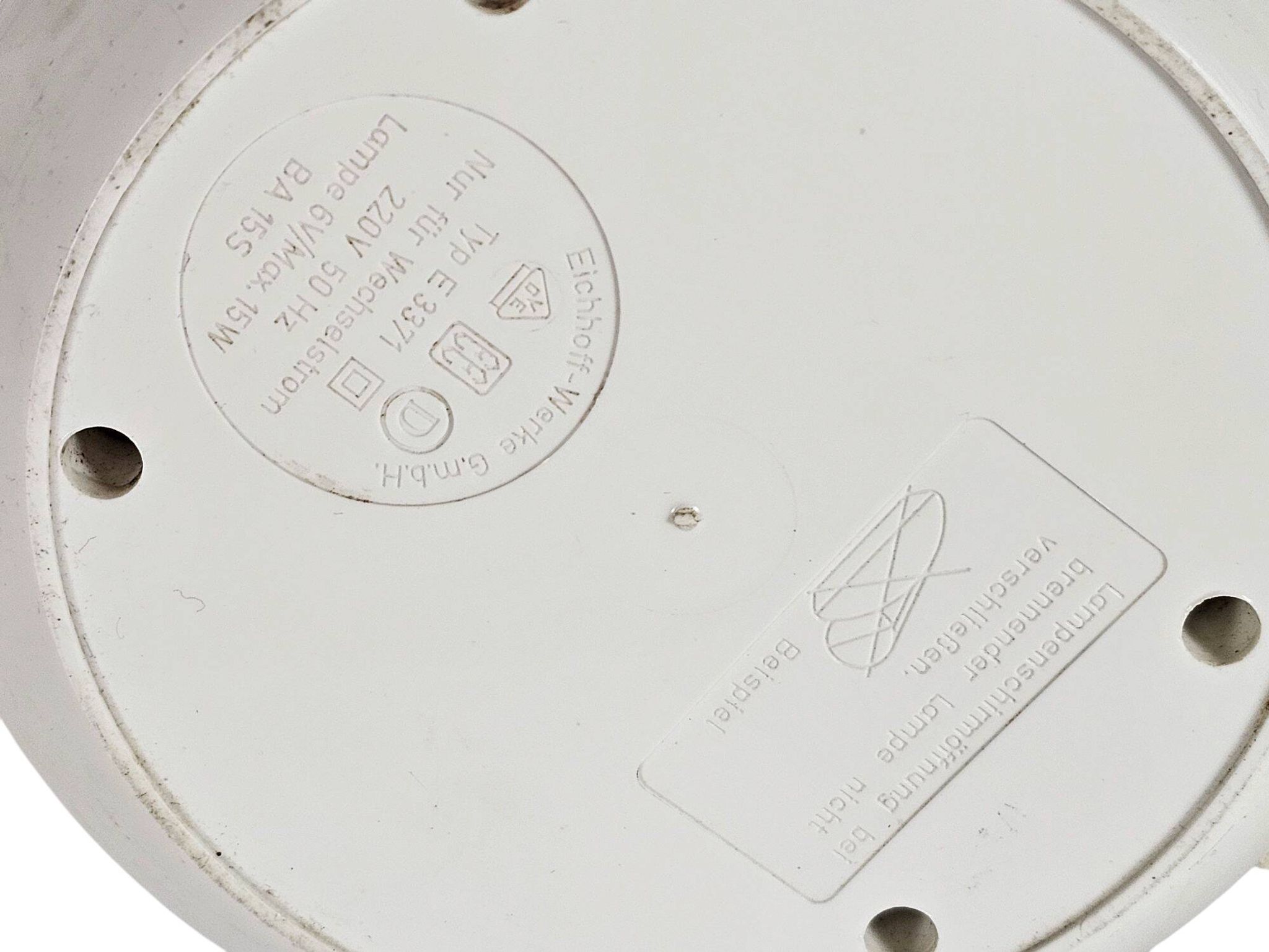 Eichhoff Werke - Allemagne de l'Ouest - Ère spatiale - Lampe de table télescopique - Années 60