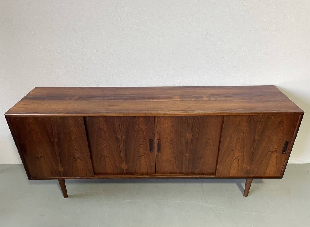 Vintage lowboard in rosewood