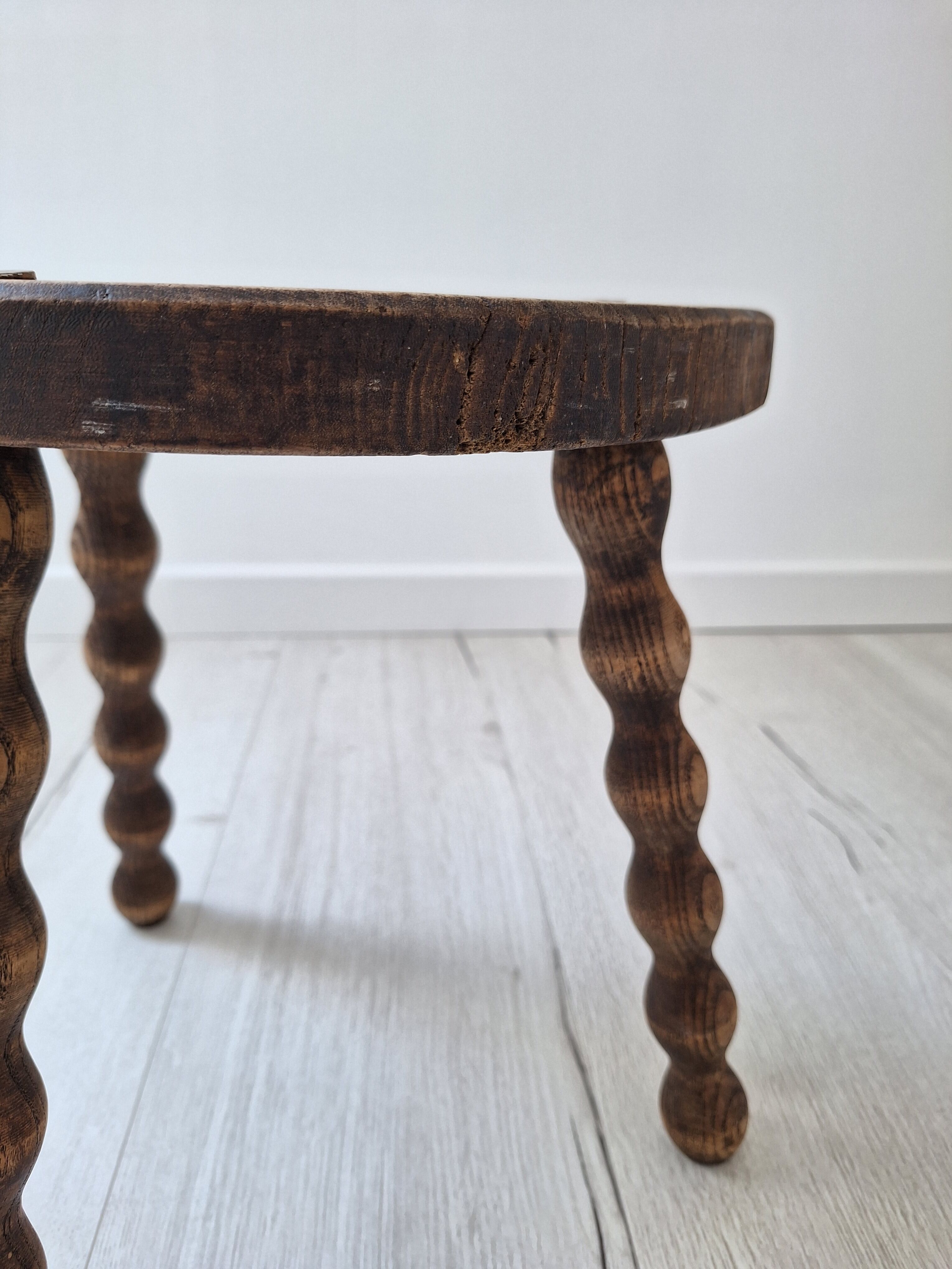 Vintage tripod stool