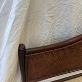 Rattan headboard