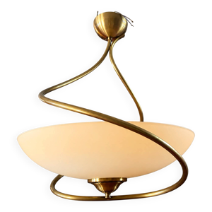 suspension Mid-Century - verre