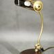 Lampe de bureau en laiton réglable, Allemagne, années 1960