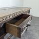 Louis XIII style oak desk
