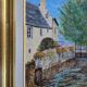 Oil painting – Village scene