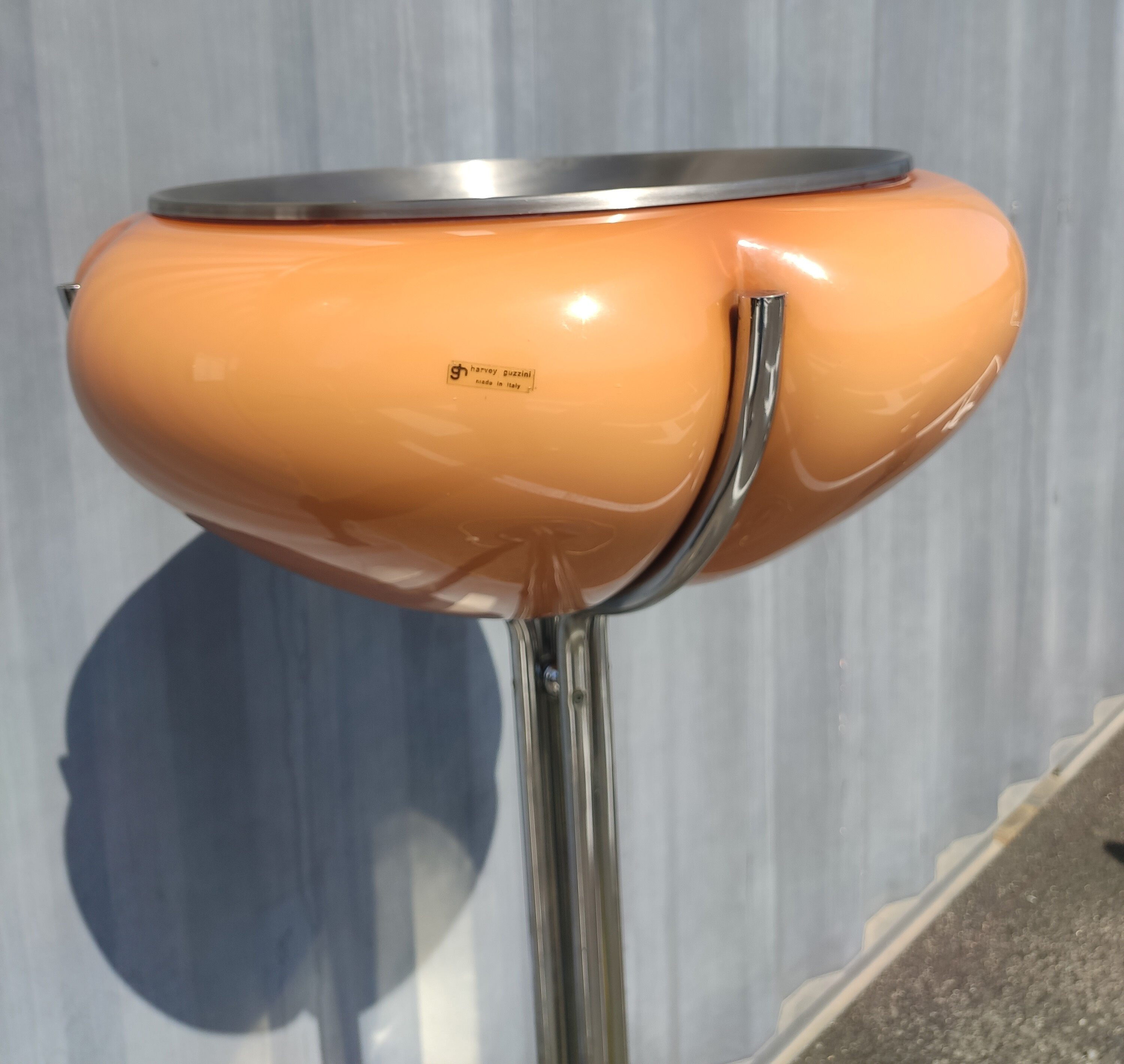 Floor lamp Guzzini "Quadrifoglio" Gae Aulenti circa 1970