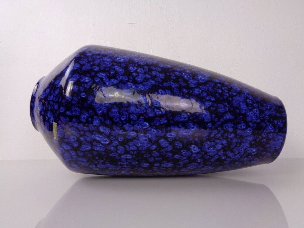 Large Pop Art Model 540-48 Vase in Glazed Ceramic from Scheurich, 1970s