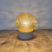 Vintage White Porcelain Ceiling Light, 1970s