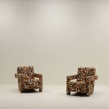 “Utrecht” chair by Gerrit Rietveld for Cassina, 1990s Italy.