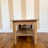 Table basse Art Déco en chêne
