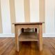 Art Deco oak coffee table