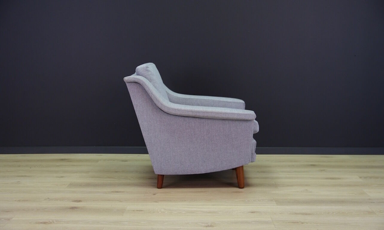 Grey armchair, Danish design, 1960s, production: Denmark