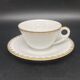 White and gilded Limoges porcelain tea/coffee service – MPM0724SV1