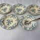 5 hollow plates Minton Montrose 19th