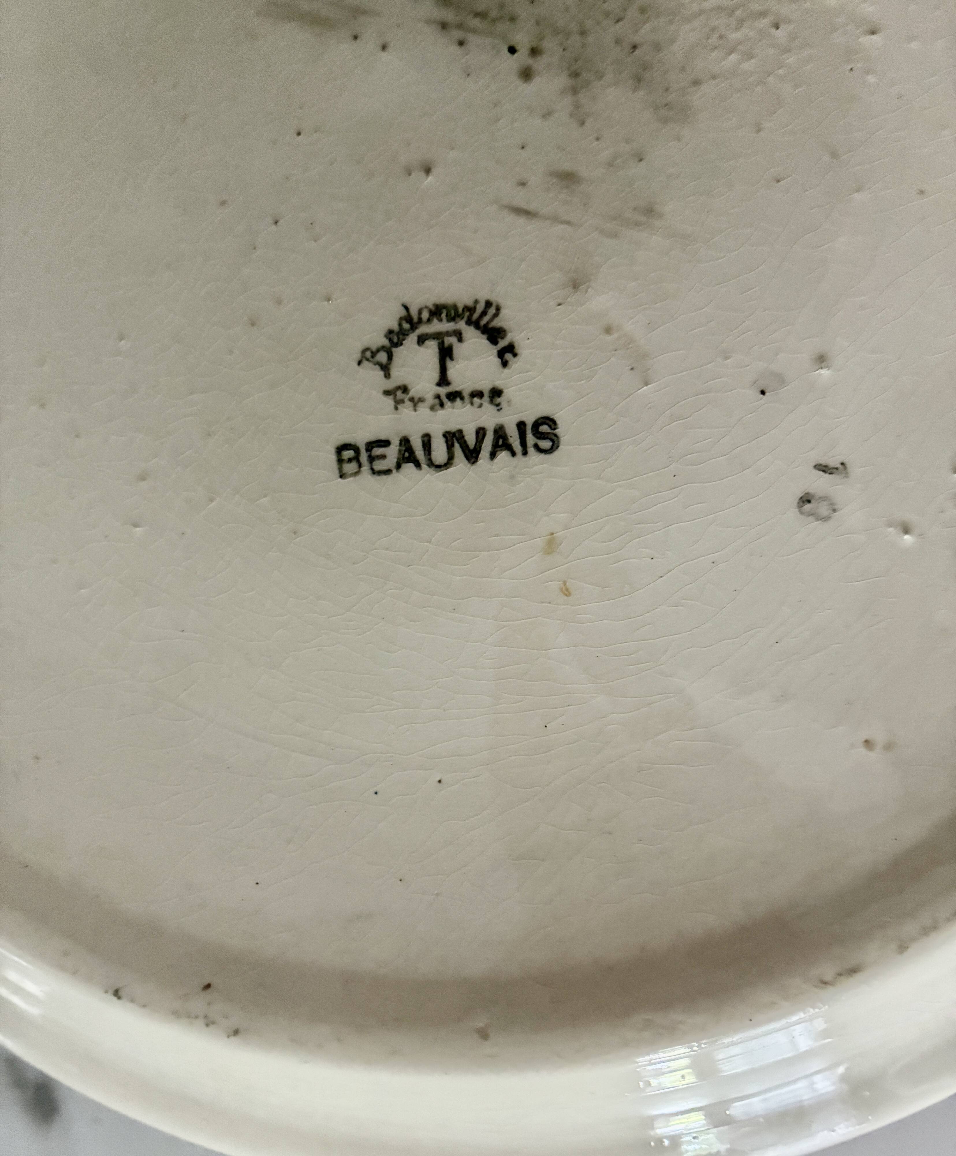Badonviller ceramic dish