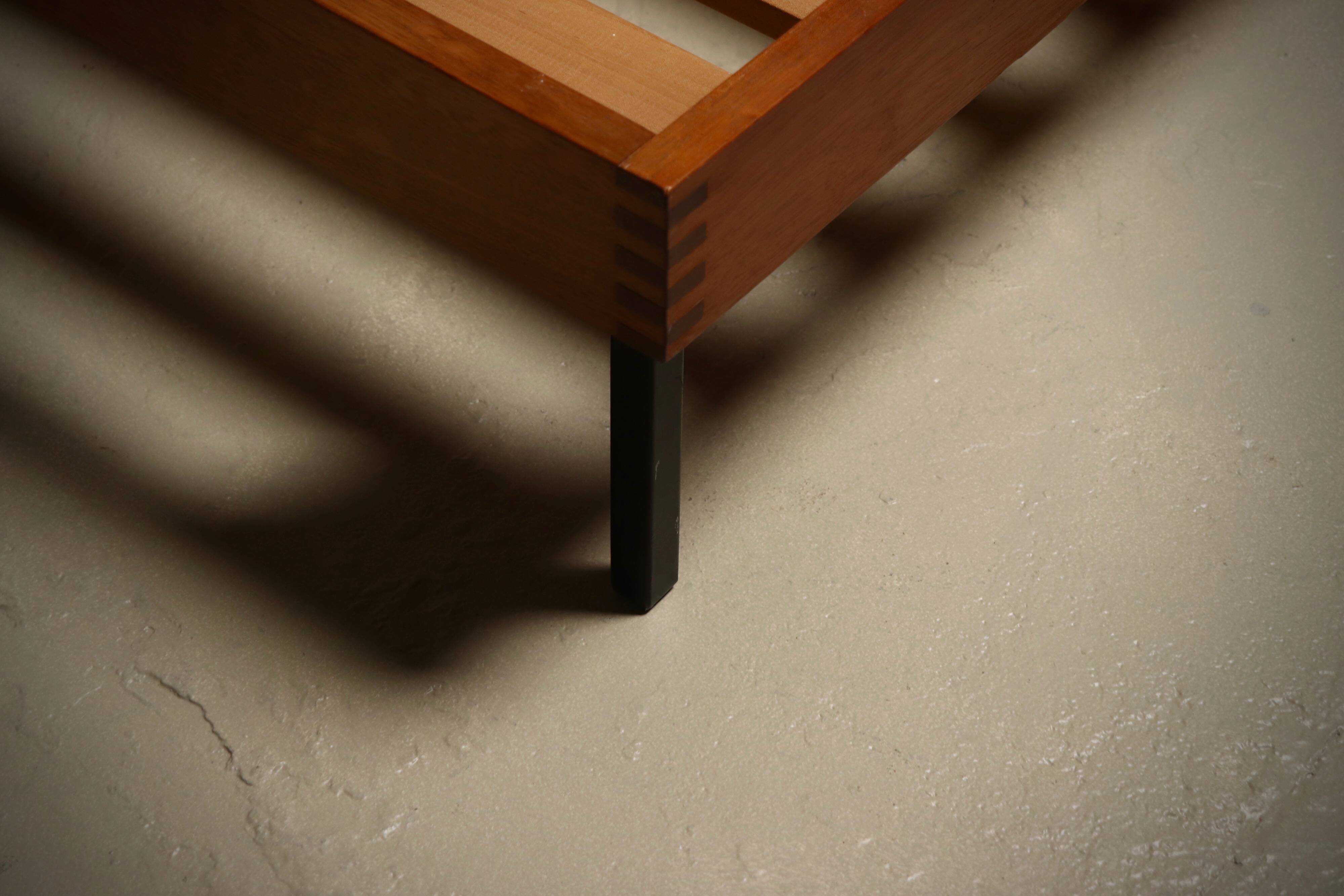 Mid-century minimalist teak daybed 1950s